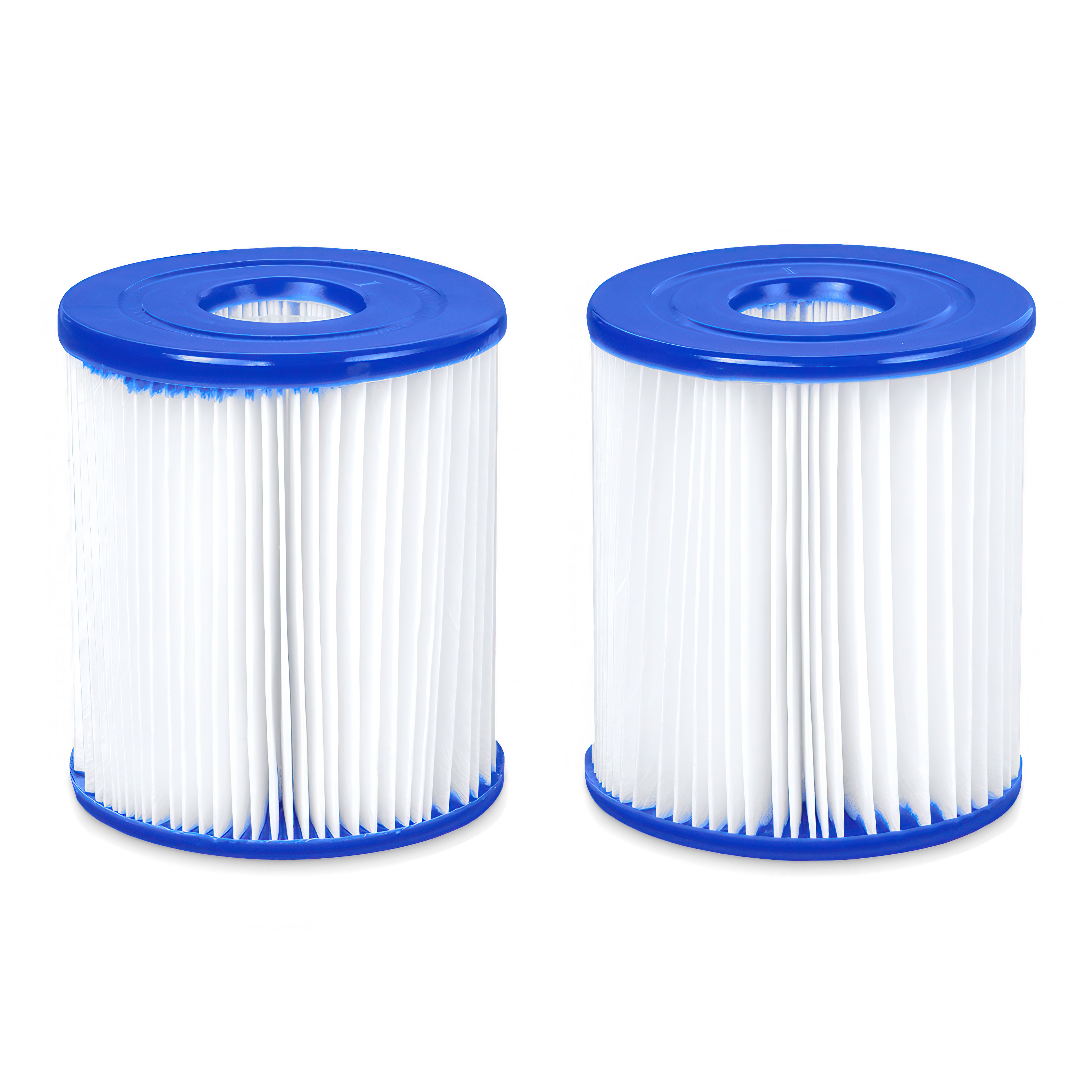 dwa wkłady filtrujące do pompy basenowej