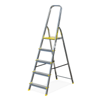 Drabina aluminiowa 5-stopniowa BS-DA5 150kg - BAYERSYSTEM