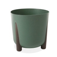 Donica FRIDA Eco Wood 26cm zielony leśny - LAMELA