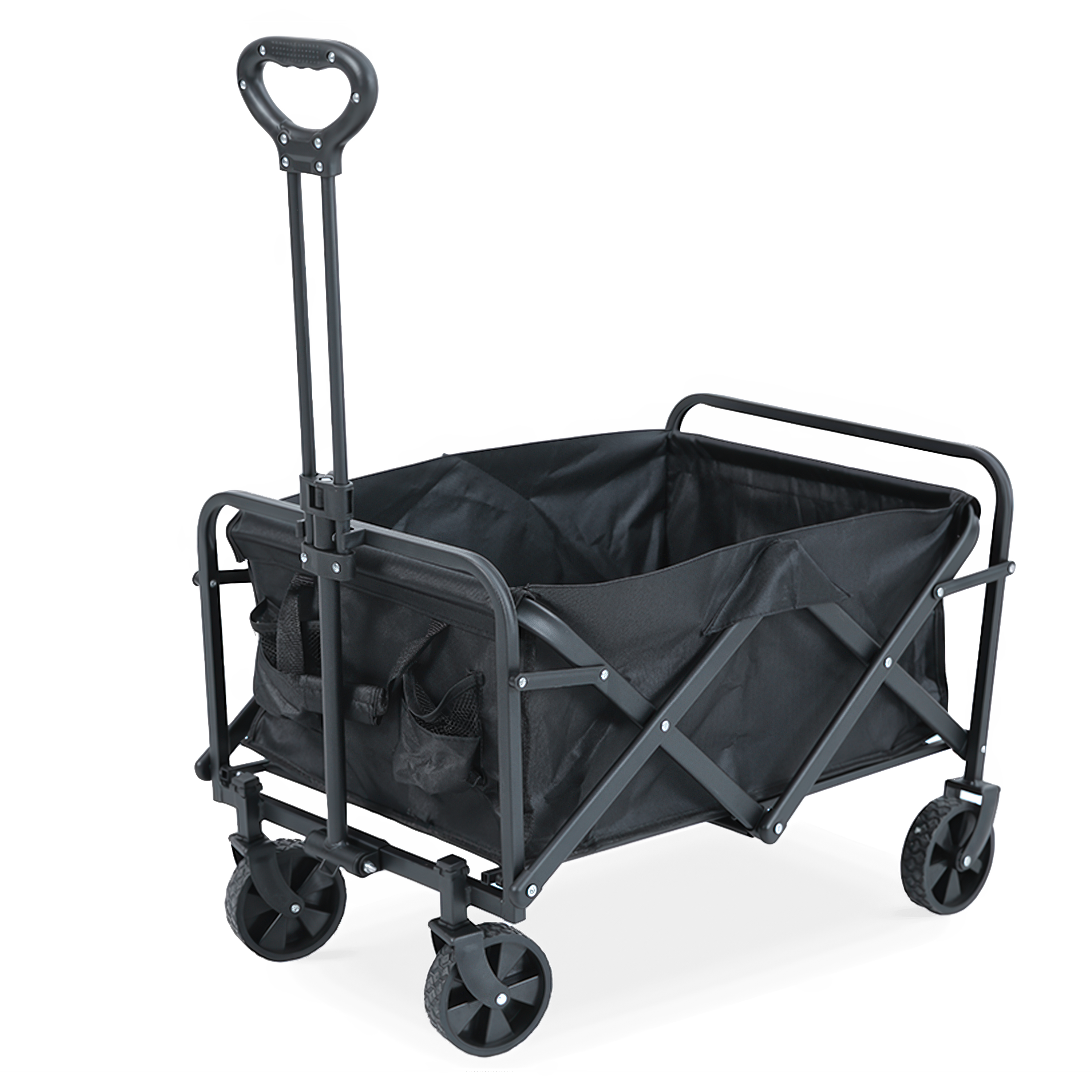 Wózek składany na kółkach Black - Focus Garden