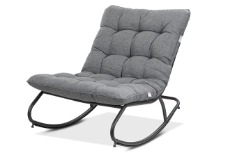 Fotel bujany AGAVA Dark Grey - Focus Garden, zdjęcie bez tła