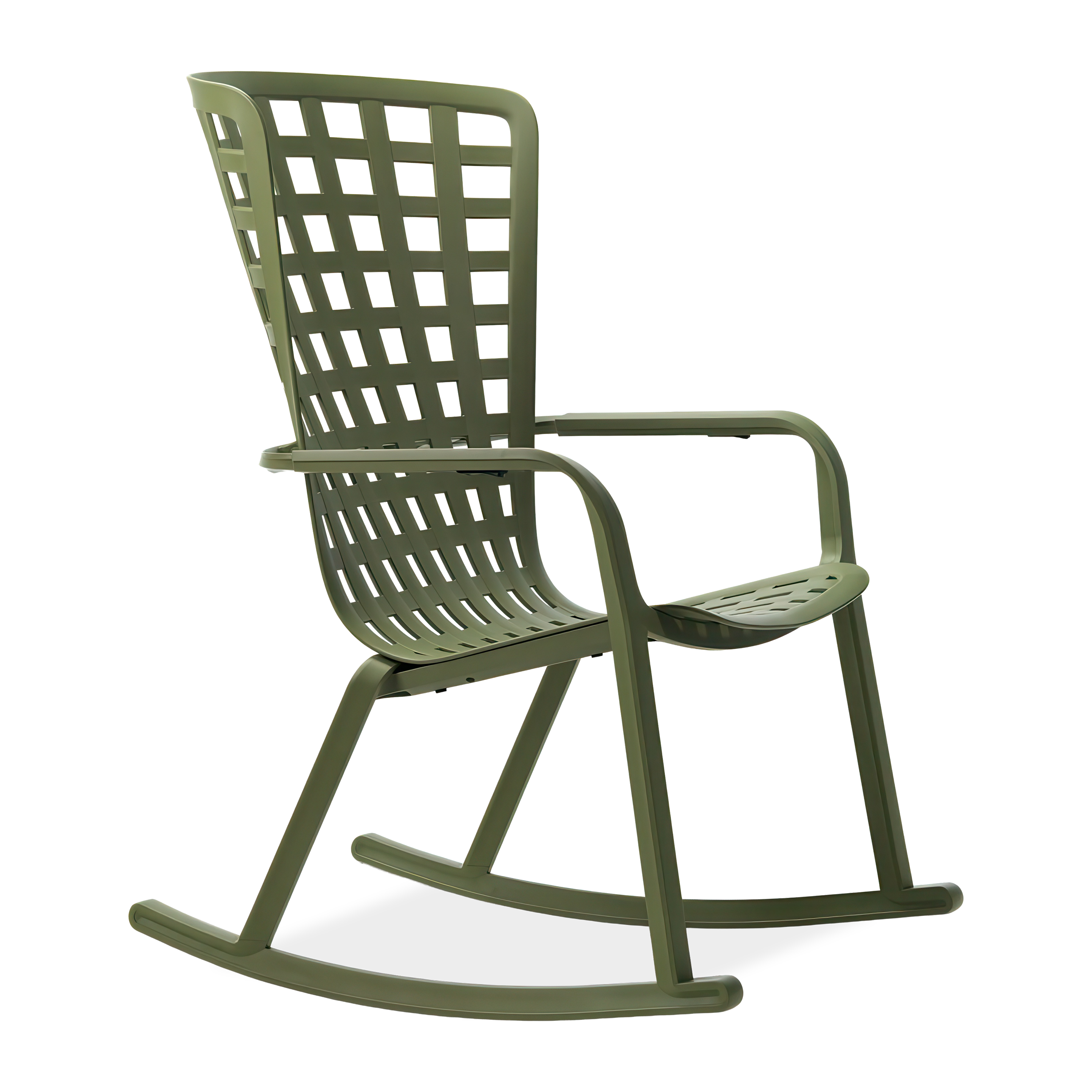 Fotel bujany Nardi FOLIO ROCKING Agave