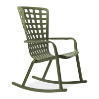 Fotel bujany Nardi FOLIO ROCKING Agave