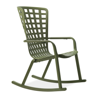 Fotel bujany Nardi FOLIO ROCKING Agave