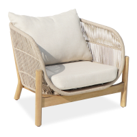 Fotel ogrodowy BERGEN Acacia wood - Bjørkka