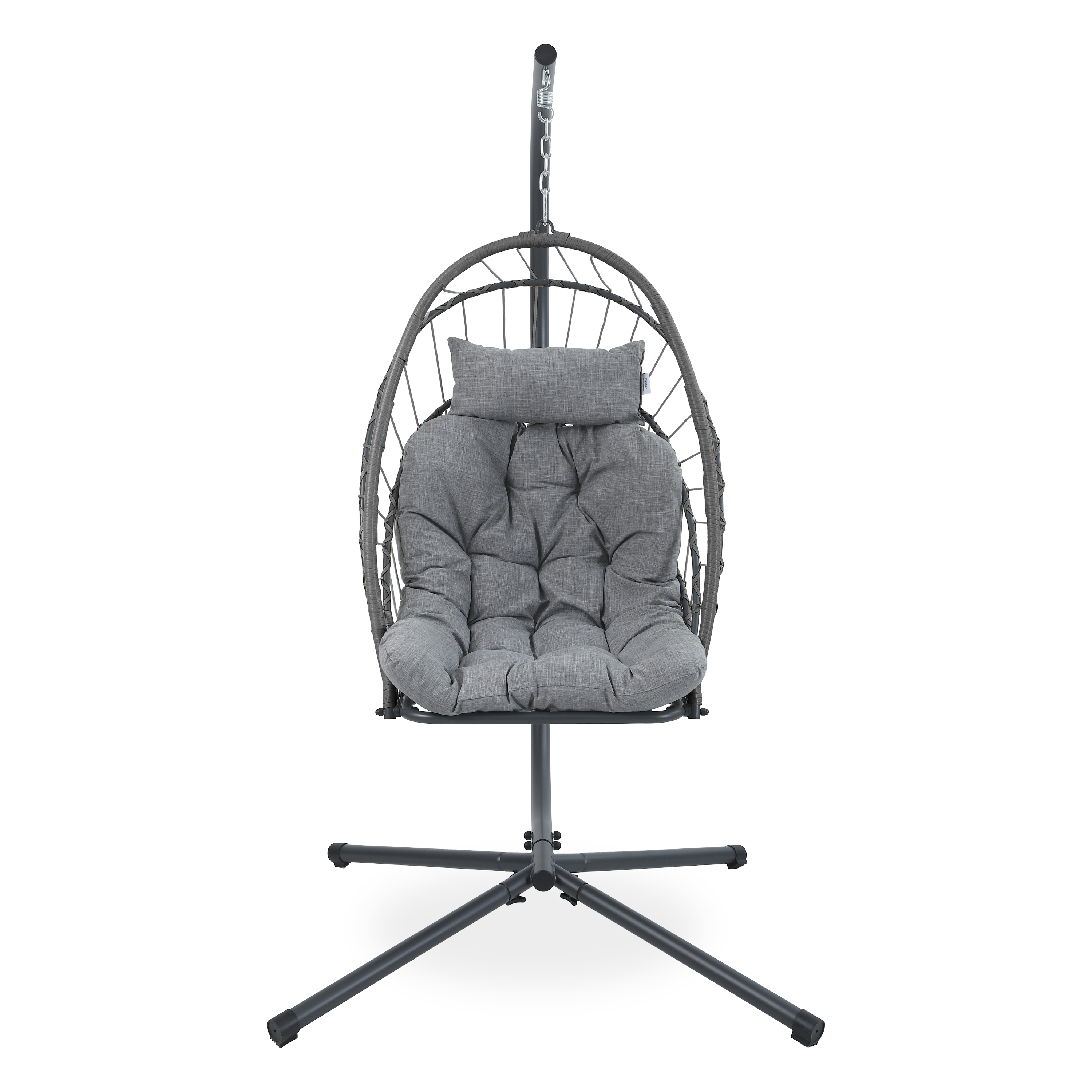 Fotel wiszący MILOS Grey - Bjørkka