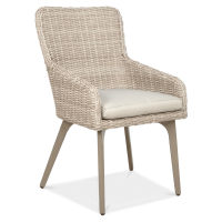 Fotel z technorattanu MILANO Light Beige