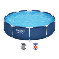 Zestaw basen stelażowy Steel Pro 3 x 0,76 m - BESTWAY 56679