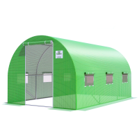 Tunel Foliowy 2,5x4x2 - 10m2 3 sekcje Zielony Cultivo