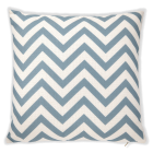 Szara poduszka na meble zigzag