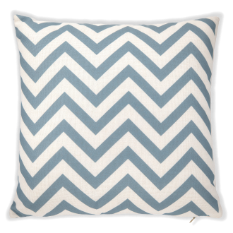 Szara poduszka na meble zigzag