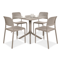 Meble Nardi BORA BISTROT/CLIP 4+1 Tortora