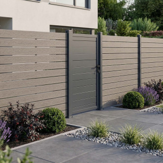 Furtka ogrodzeniowa do mocowania na twardym podłożu NEO Antracite - Gutroof