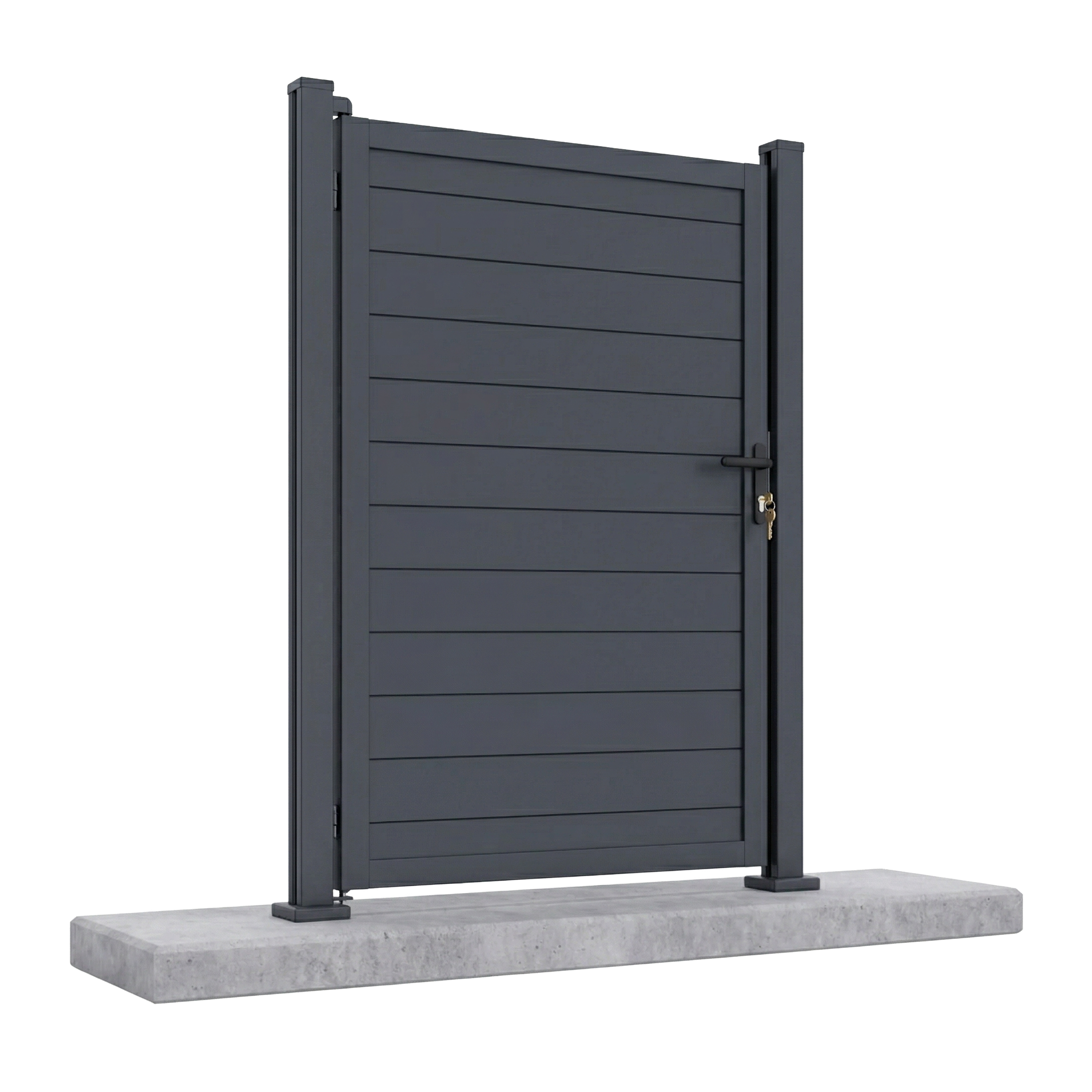 Furtka ogrodzeniowa do twardego podłoża URBAN/CITY - Gutroof