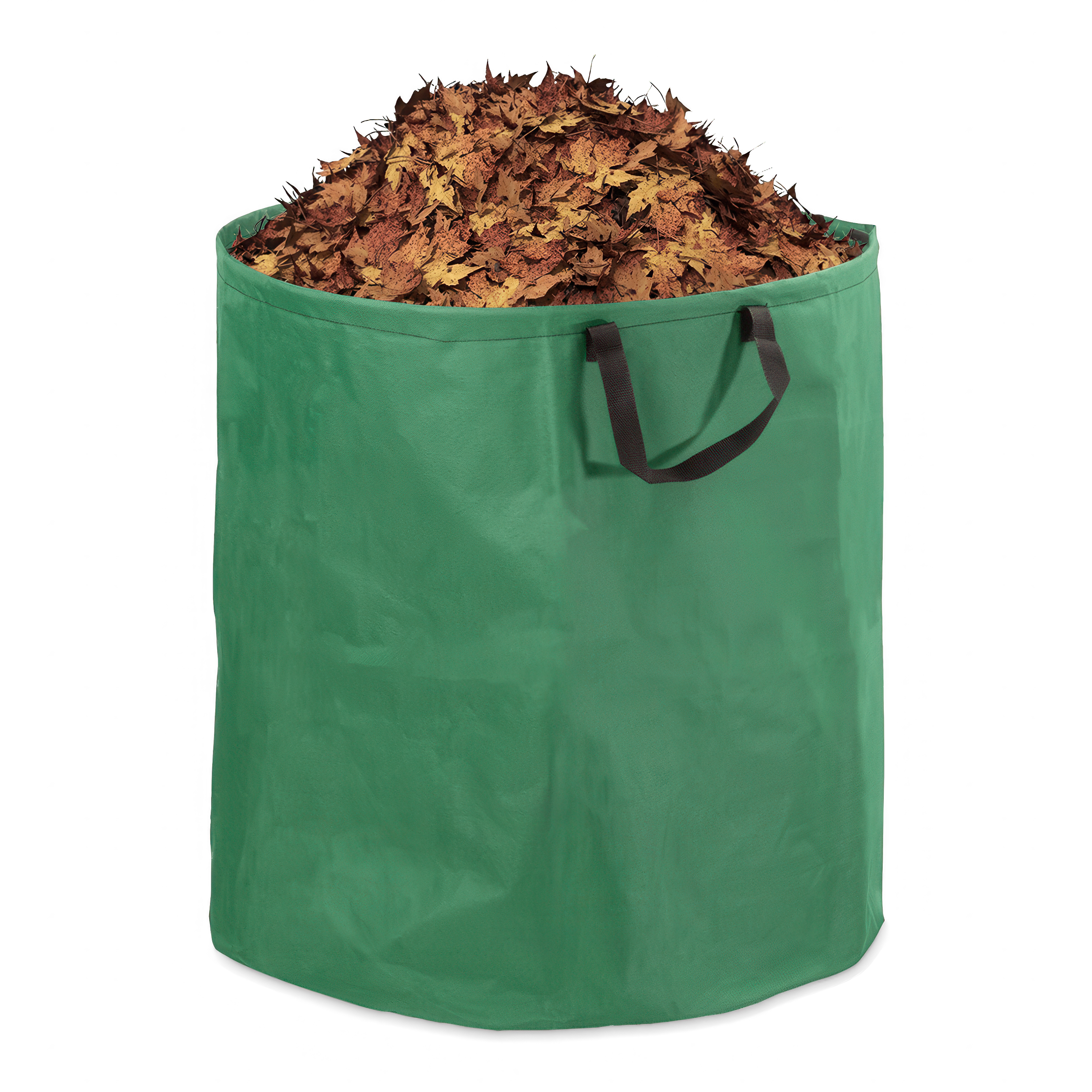 worek ogrodowy w kolorze ciemnej zieleni