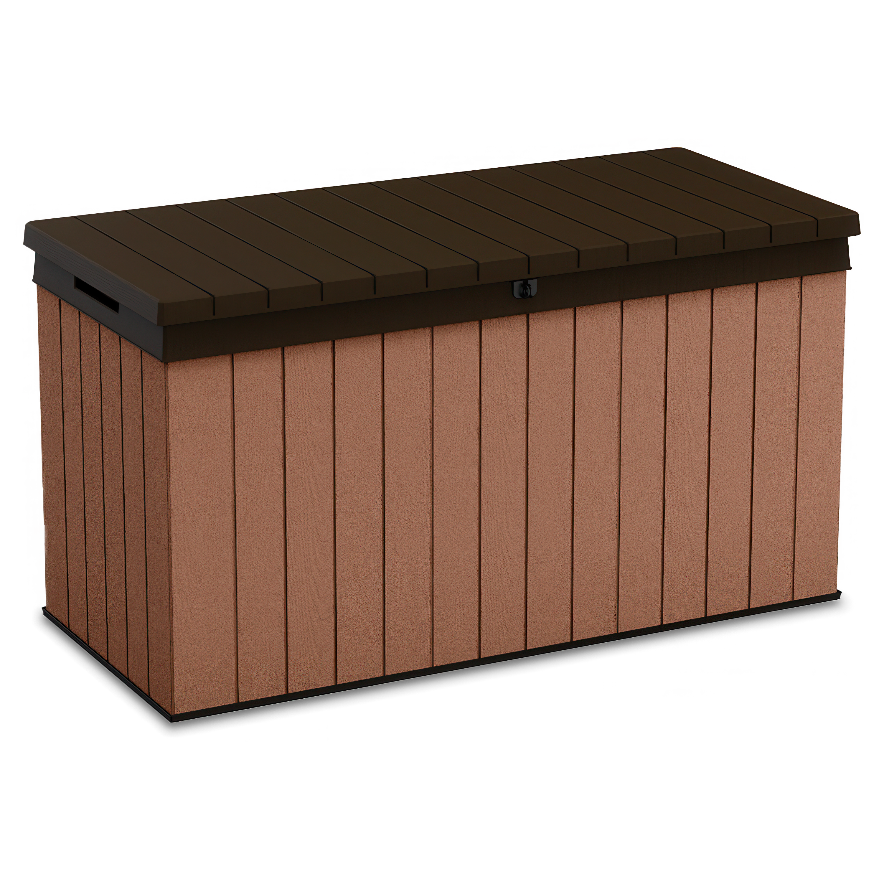 Brązowa skrzynia ogrodowa DARWIN BOX 570 Wood Brown - Keter
