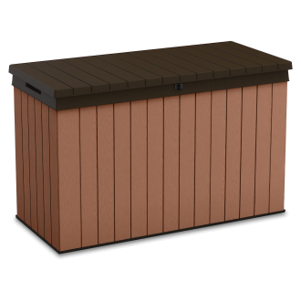 Brązowa skrzynia ogrodowa DARWIN BOX 662L Wood Brown - Keter