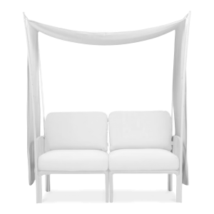 Baldachim ogrodowy Osłona Ombra na NARDI Komodo 2 Bianco