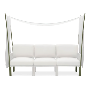 Osłona baldachim ogrodowy Ombra na NARDI Komodo 3 Agave