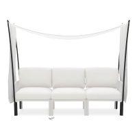 Osłona baldachim ogrodowy Ombra na NARDI Komodo 3 Antracite