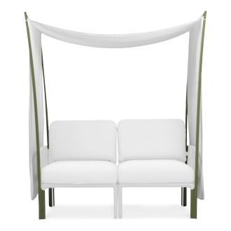 Baldachim ogrodowy osłona Ombra na NARDI Komodo Agave