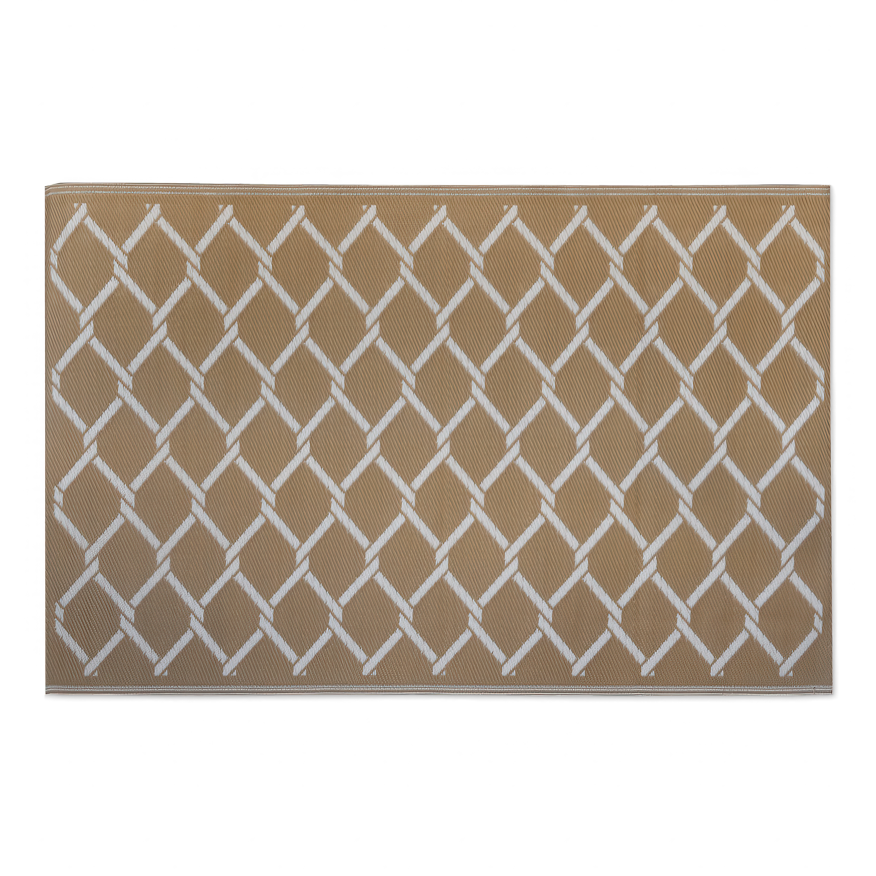 dywan ogrodowy we wzorze plastra miodu