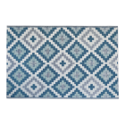 Dywan wires blue w niebiesko-białym odcieniu