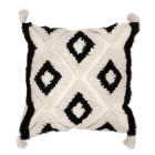 poduszka na krzesło w stylu boho z frędzlami od moodme