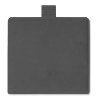 Czarna poduszka na krzesło