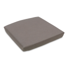 brązowa poduszka na krzesło ogrodowe