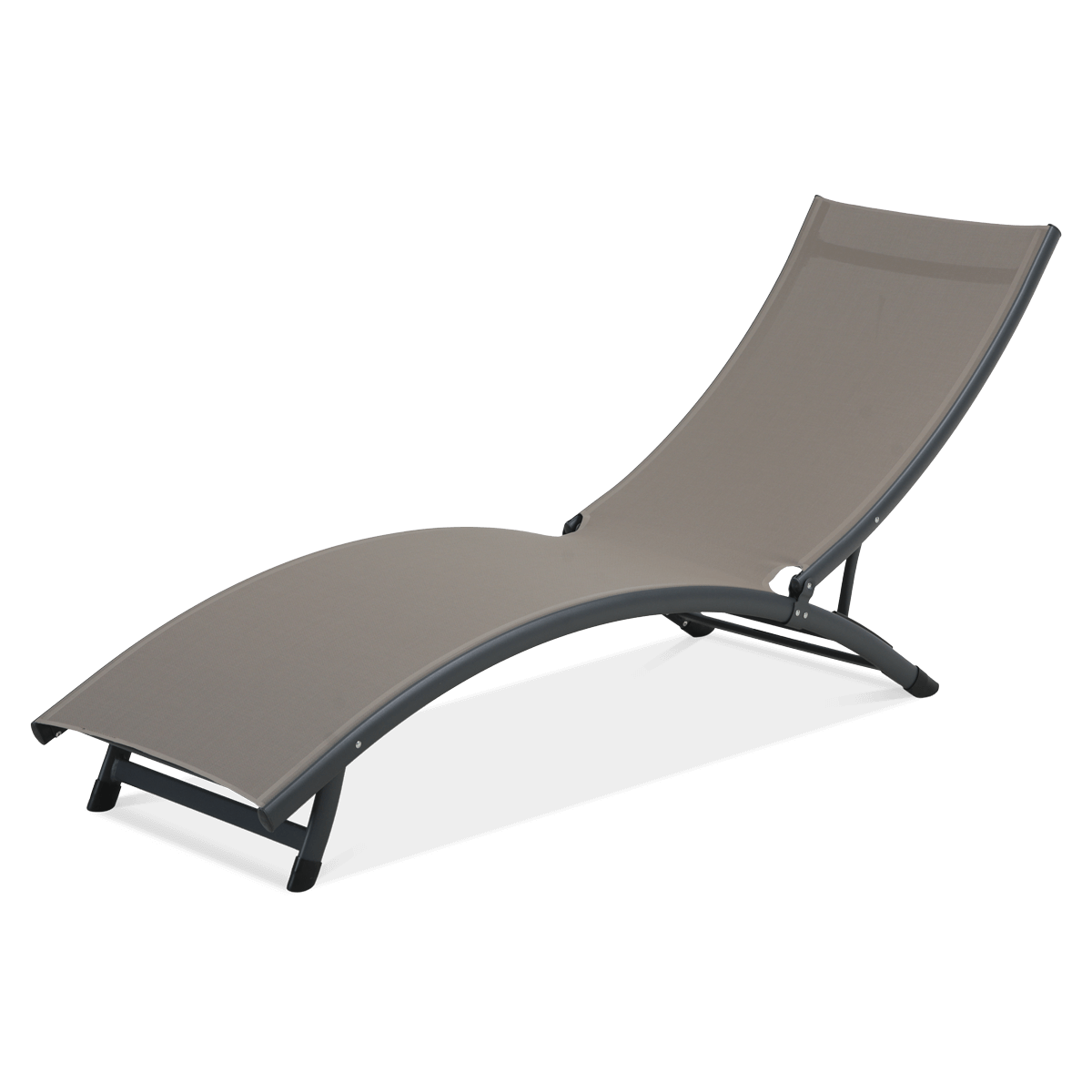 Leżak plażowy Star Taupe