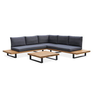 Narożnik ogrodowy drewniany OSLO CAFFE Acacia Wood - Focus Garden