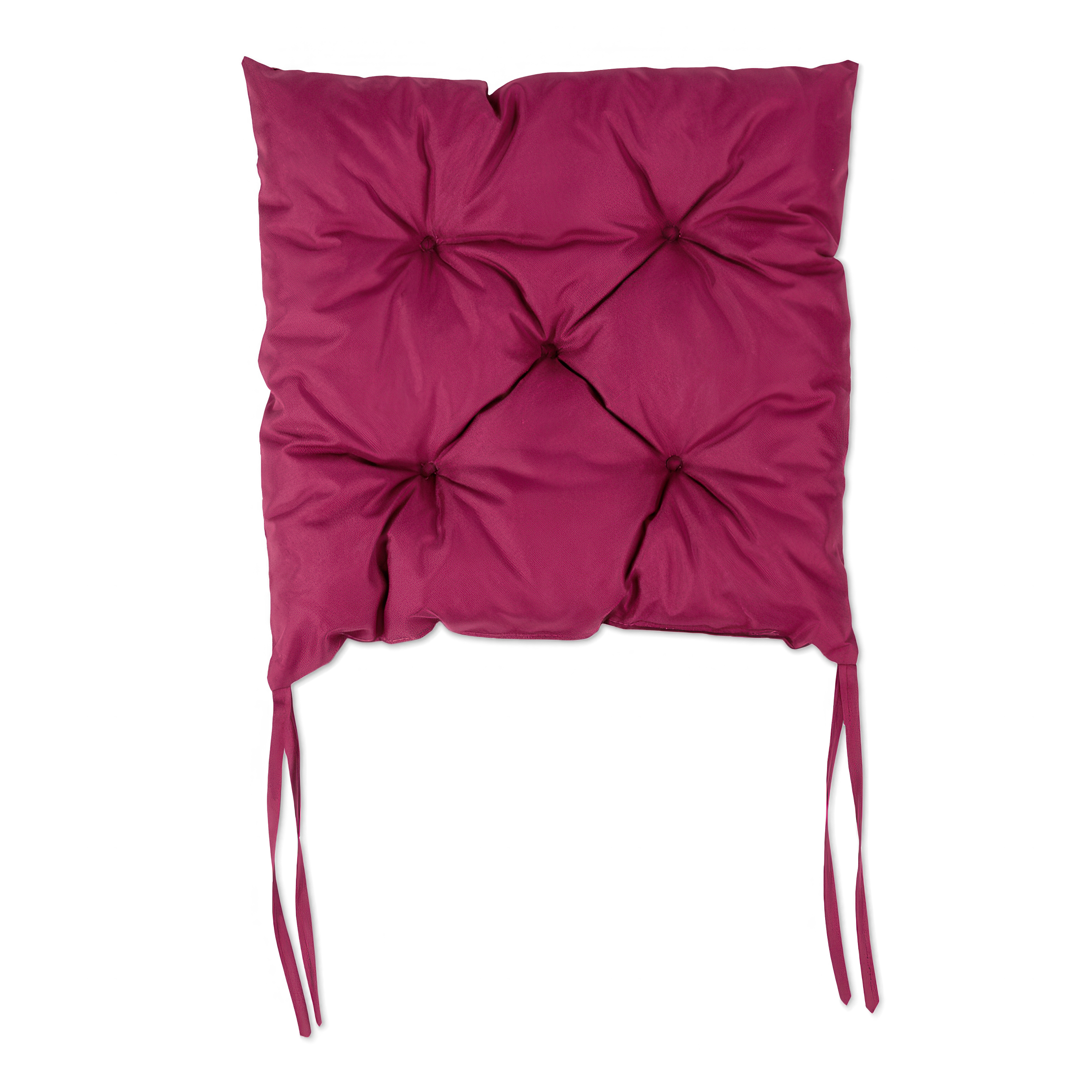 Poduszka ogrodowa w kolorze karminowym