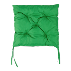 Zielona poduszka na krzesła ogrodowe