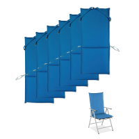 Zestaw poduszek ogrodowych - 6szt - Jeans Plant - MOODME