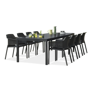 Zestaw ogrodowy Nardi NET/RIO - 8/210 Antracite