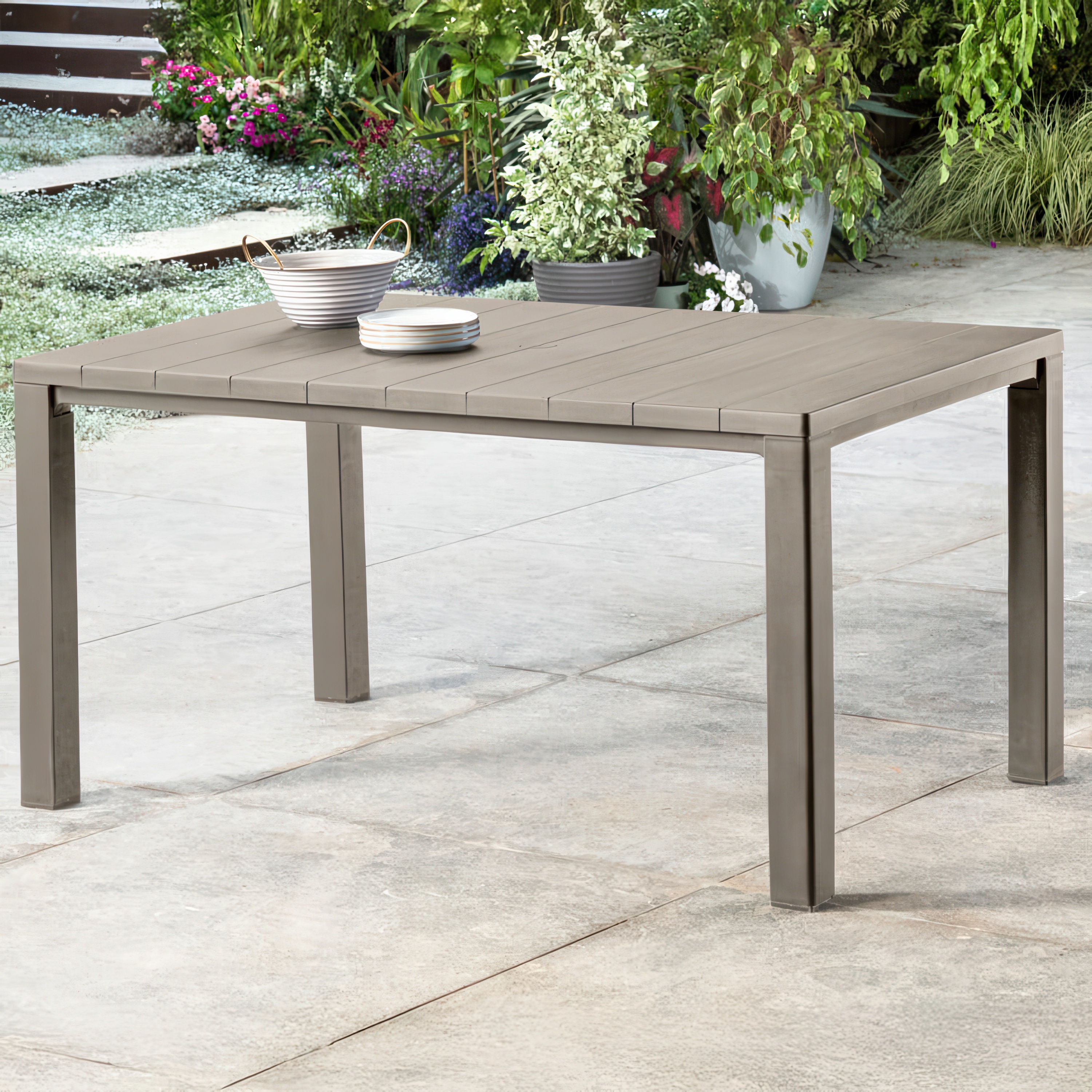 Stół ogrodowy JULIE Cappuccino - Keter