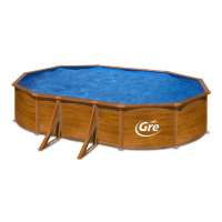 Basen ogrodowy całoroczny Gre PACIFIC 500cm x 300cm x 120cm