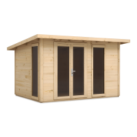 Domek ogrodowy KARMNIK 2 406x305cm - Megiw