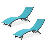 Zestaw leżaków ogrodowych STAR Blue 2 szt - Focus Garden