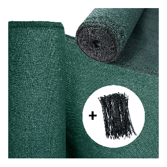 Mata maskująca w kolorze ciemno zielonym od Hardmaister