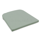 szara poduszka na siedzisko ogrodowe