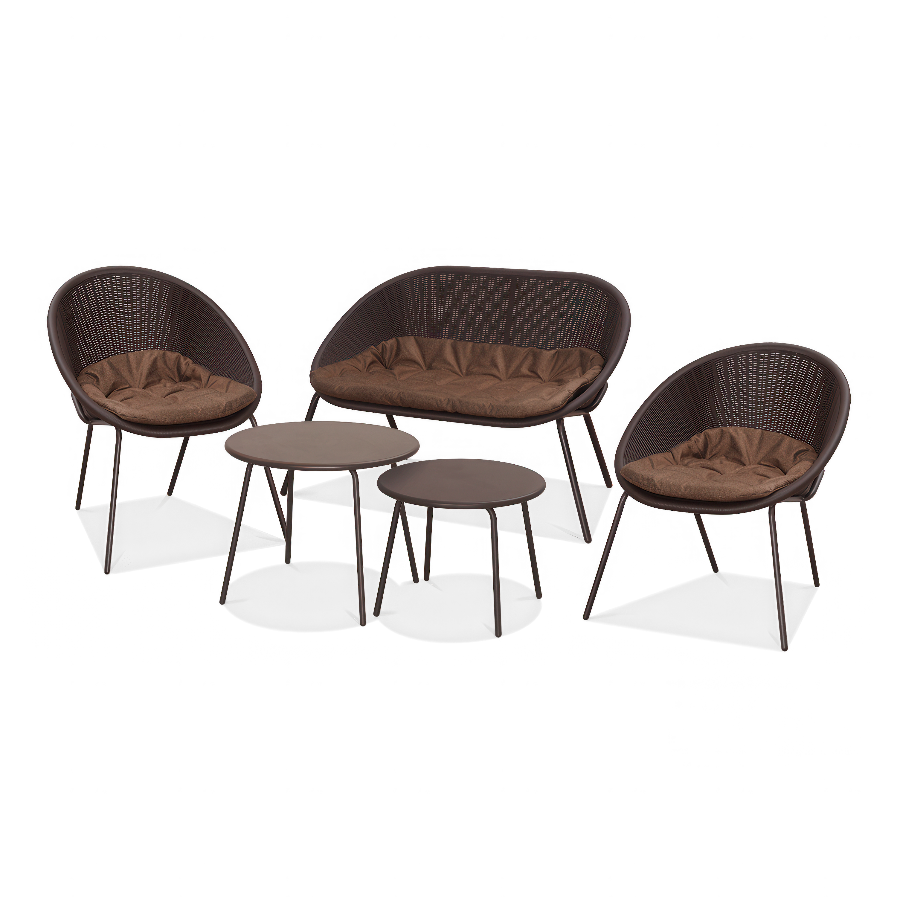 Zestaw ogrodowy AMBER CAFFE brown