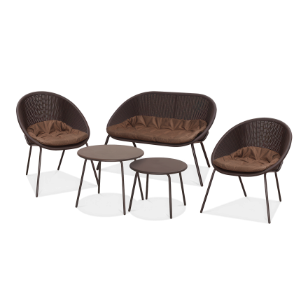 Zestaw ogrodowy AMBER CAFFE brown