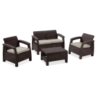 Zestaw ogrodowy CORFU SET Brown