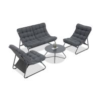 Zestaw ogrodowy VISTA CAFFE Dark Grey - Focus Garden