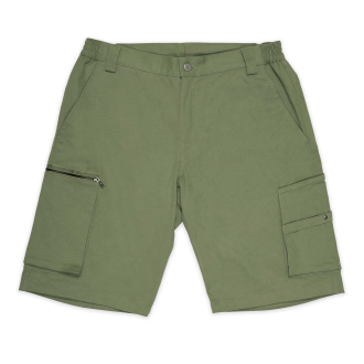 Krótkie spodenki ogrodowe CROCUS Olivine unisex L - Verdemax