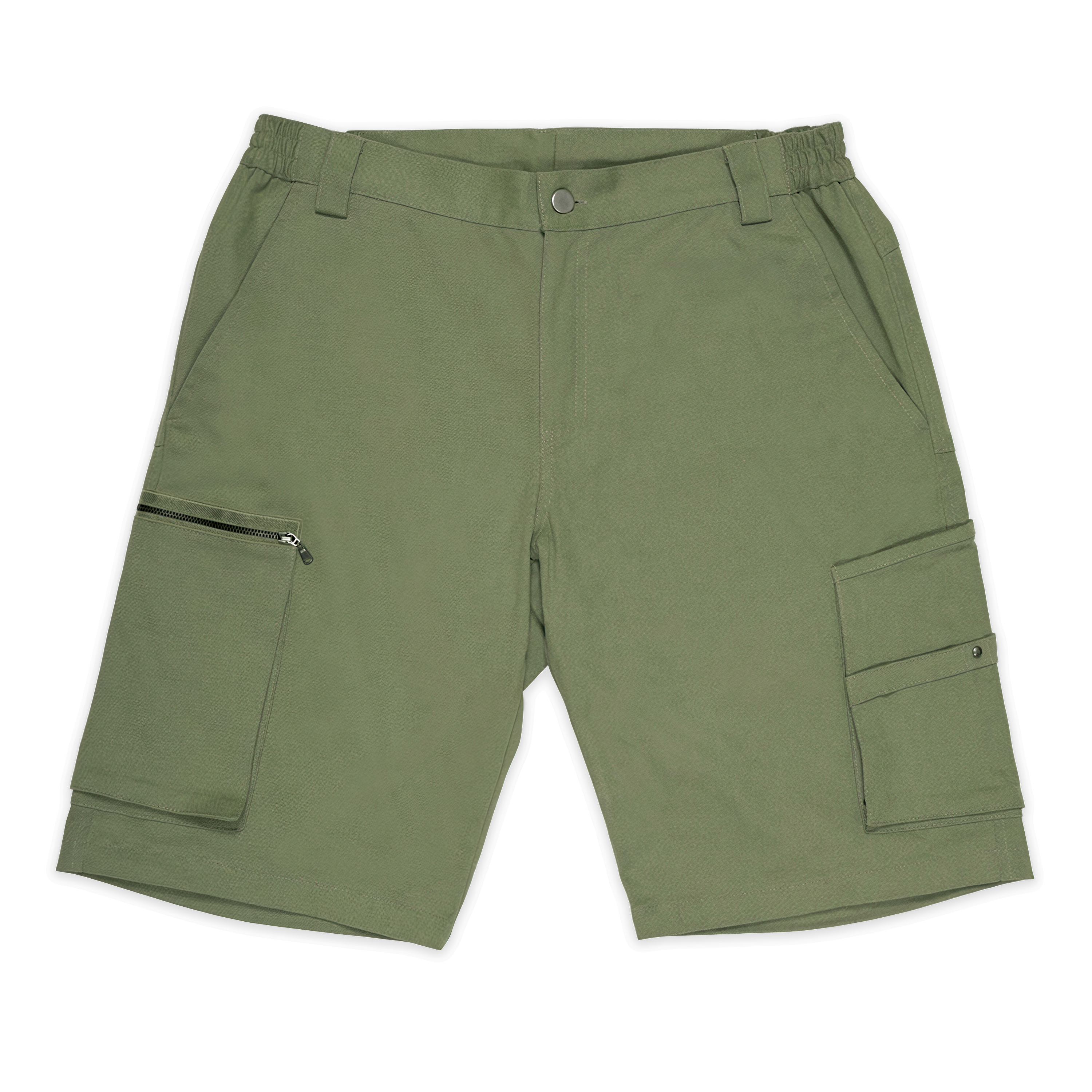 Krótkie spodenki ogrodowe CROCUS Olivine unisex M - Verdemax