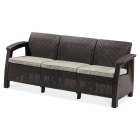 Sofa ogrodowa CORFU LOVE SEAT MAX Brown