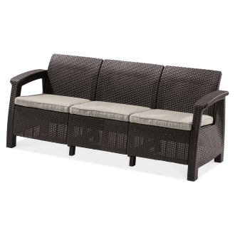 Sofa ogrodowa CORFU LOVE SEAT MAX Brown